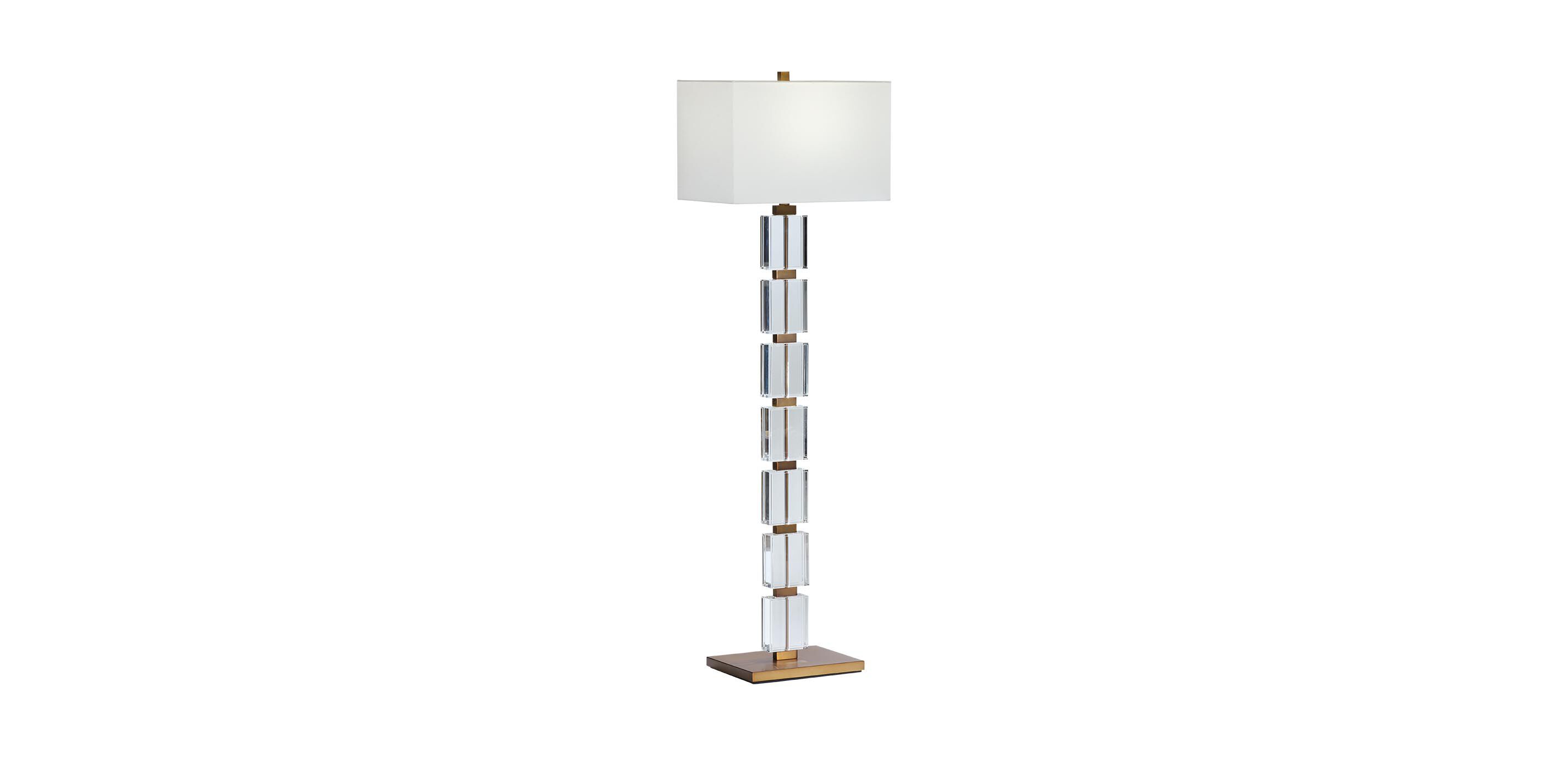Victoria Floor Lamp, Brass_1
