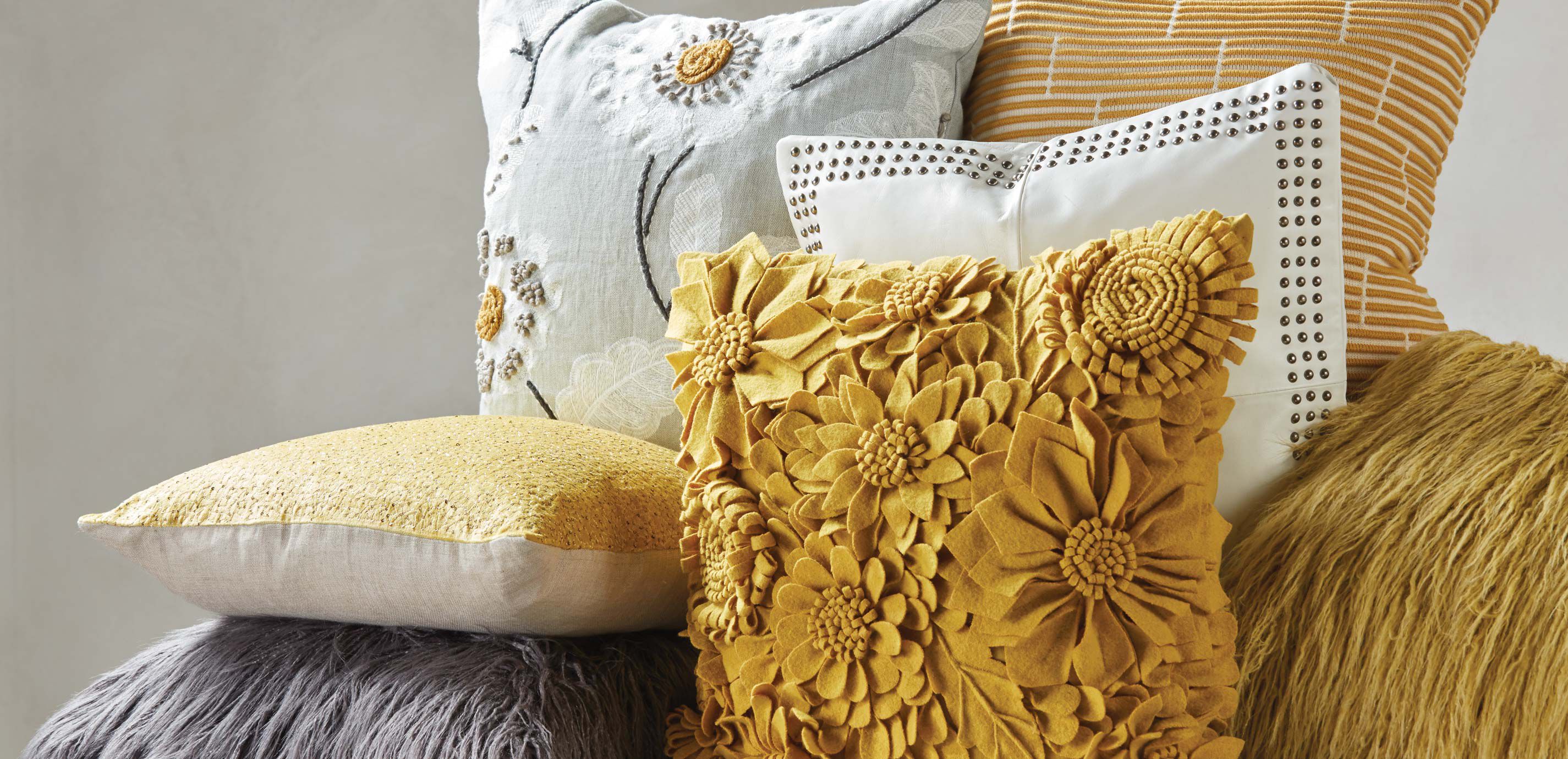 Embroidered Floral Throw Pillows Ethan Allen Throw Pillows Ethan Allen