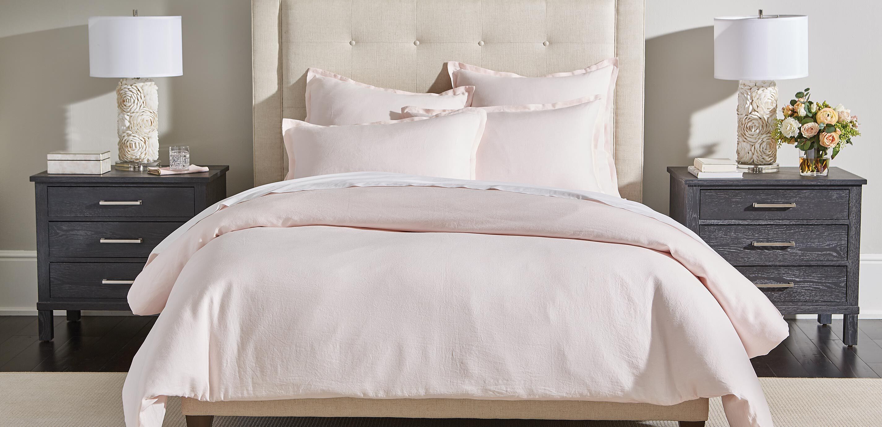 Linen Duvet Cover and Sham 