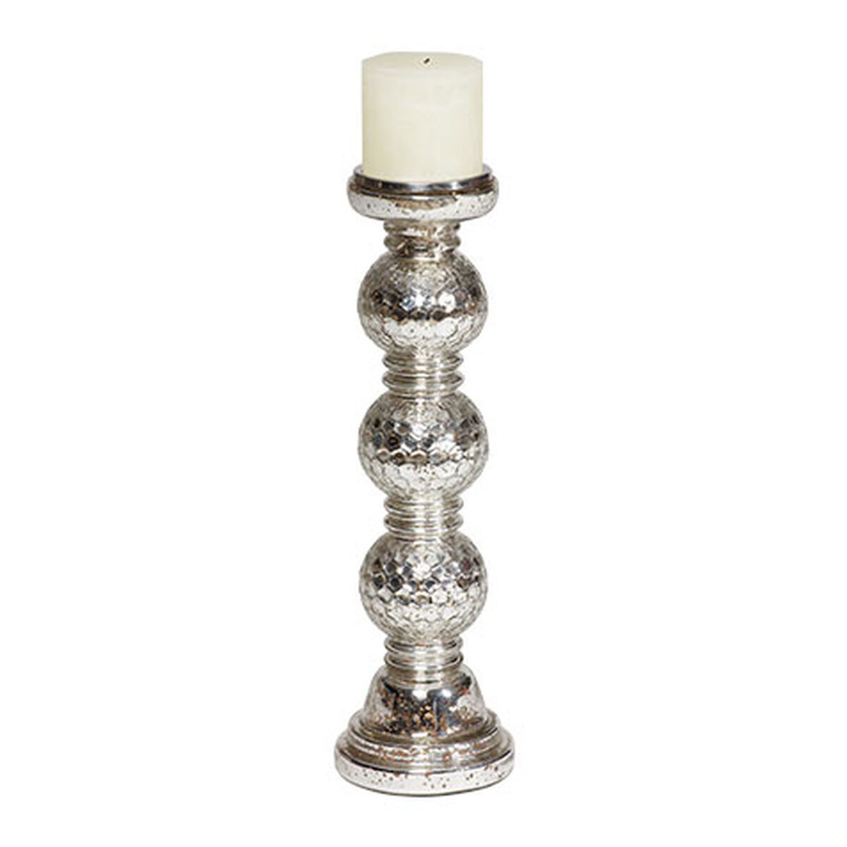 Josette Glass Candlestick