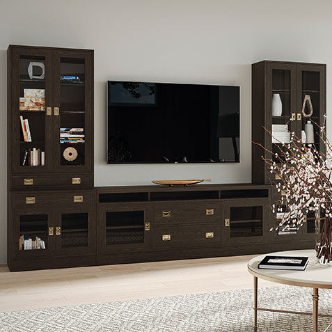 Callum Grand Media Center, Glass Doors Product Tile Hover Image 359416G2