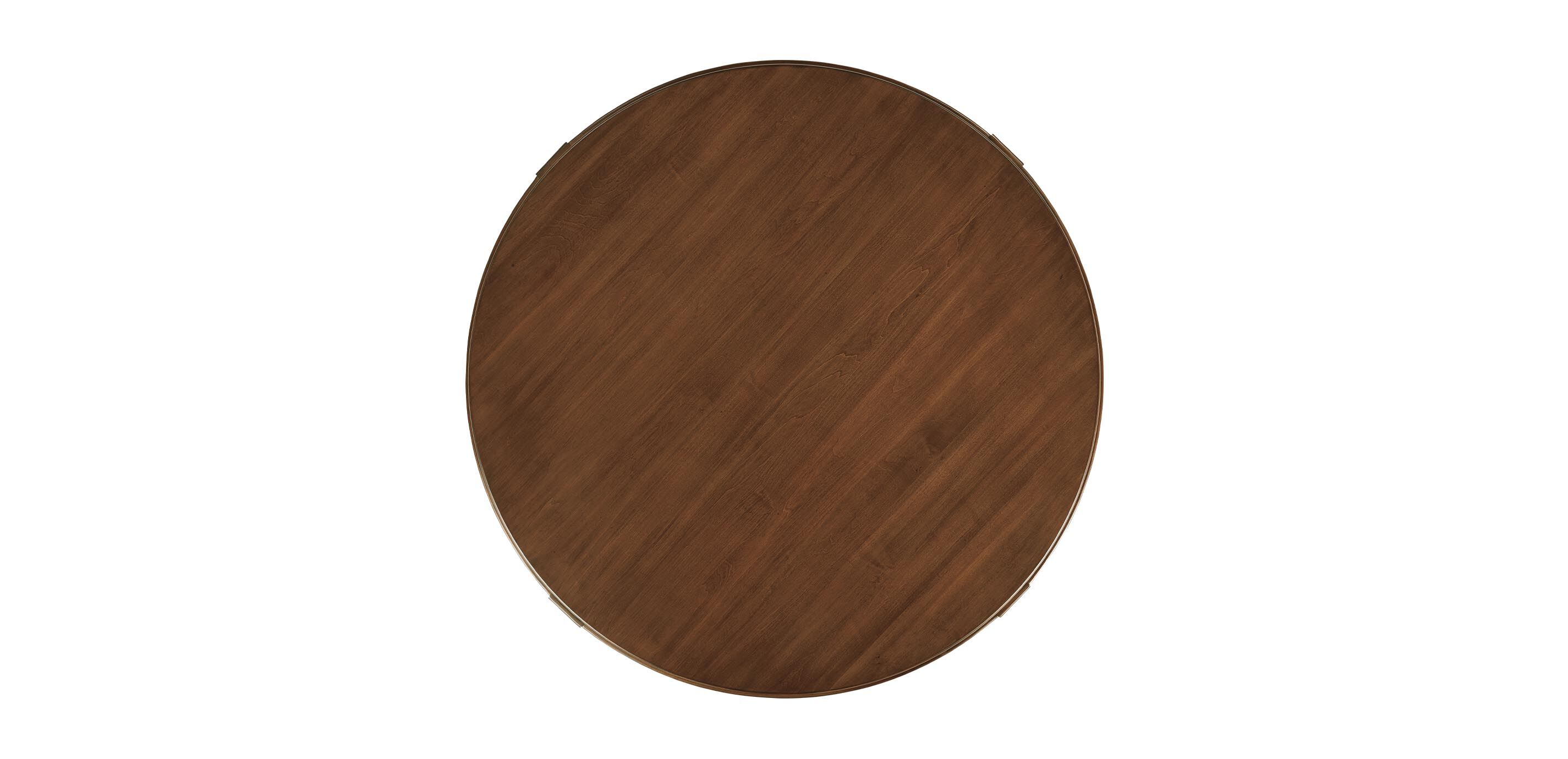Draper Round Wood Midcentury Coffee Table_6