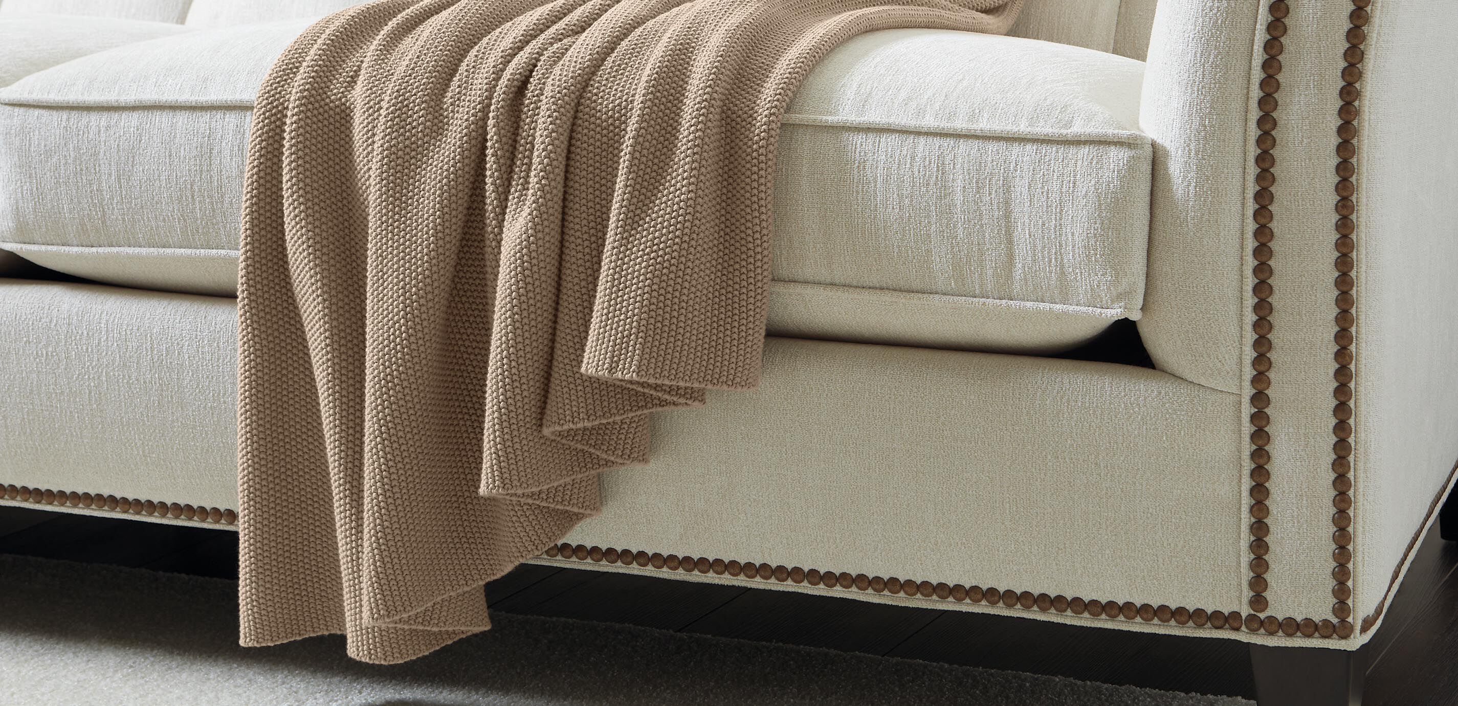 Mini Moss-Stitch Crochet Throw_1