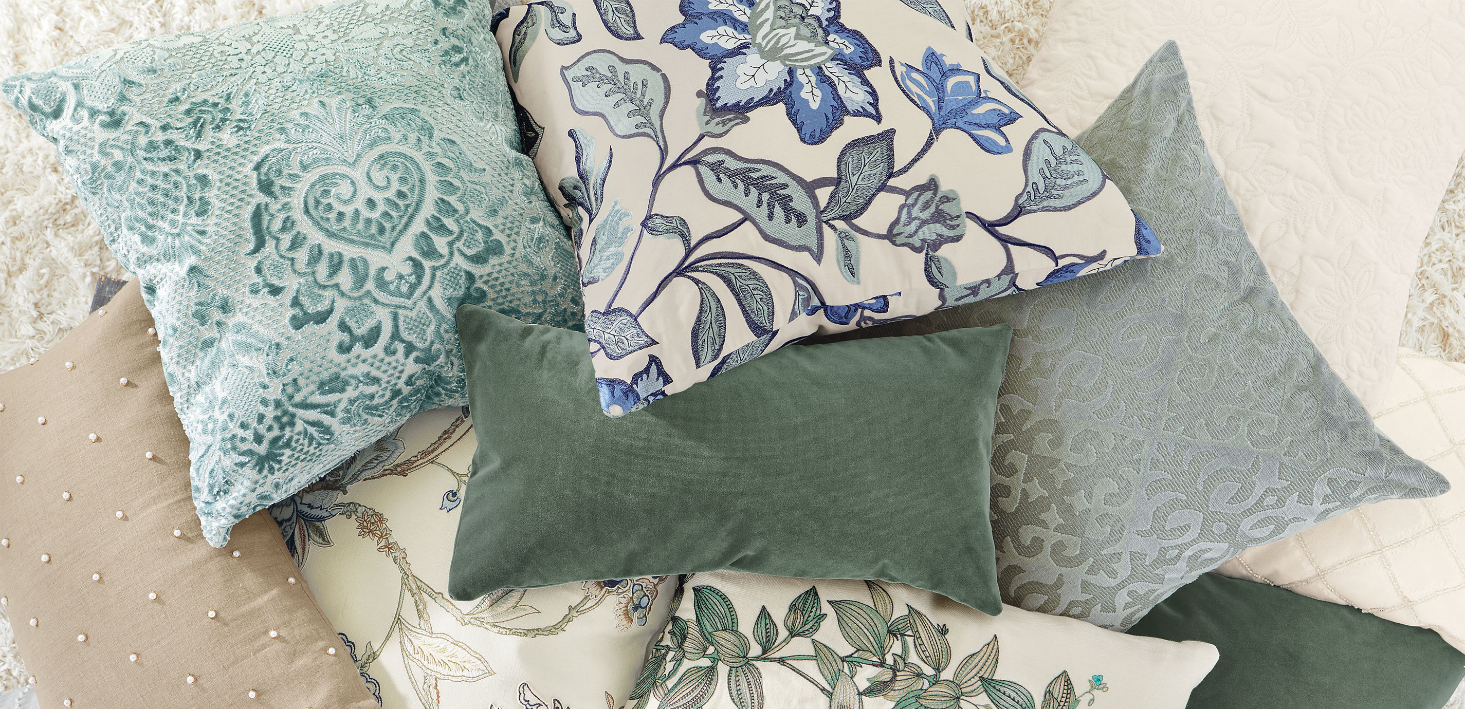 Ombre Cut Velvet Square Pillow, 20"_4