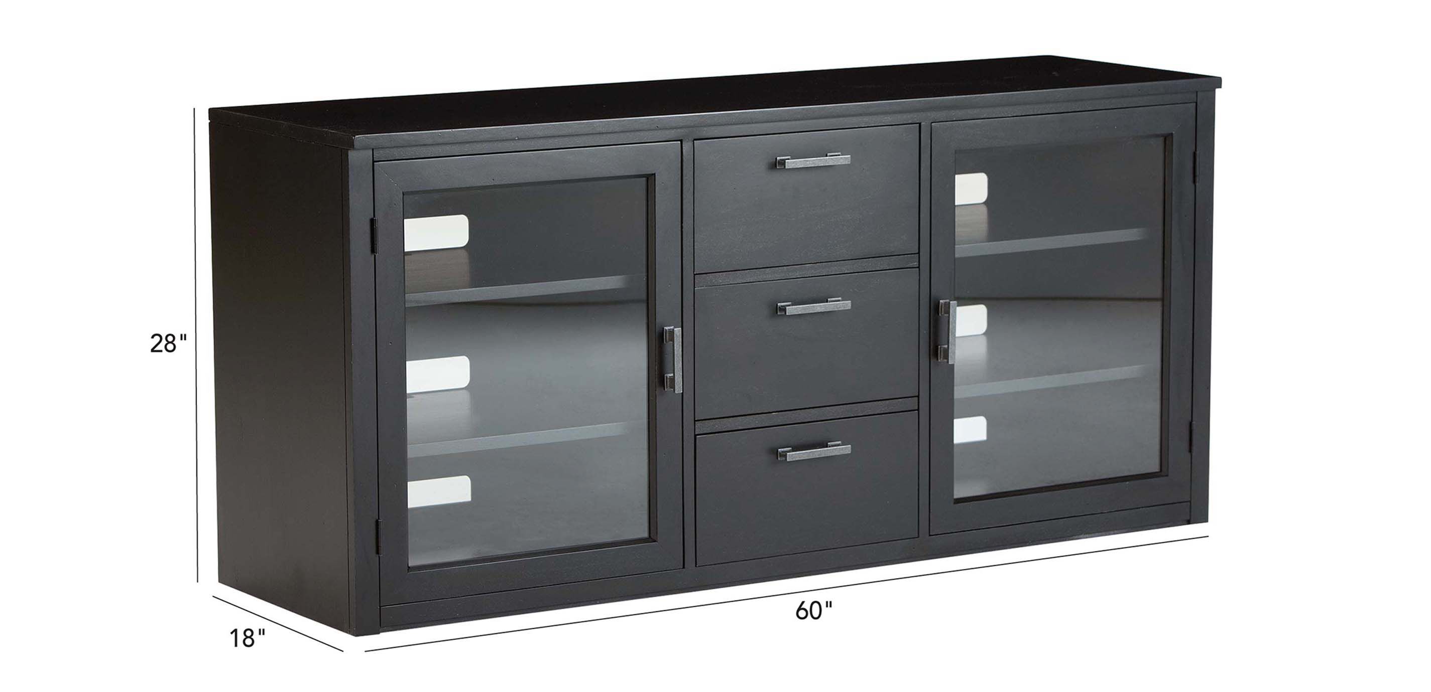 Ethan allen duke media outlet cabinet