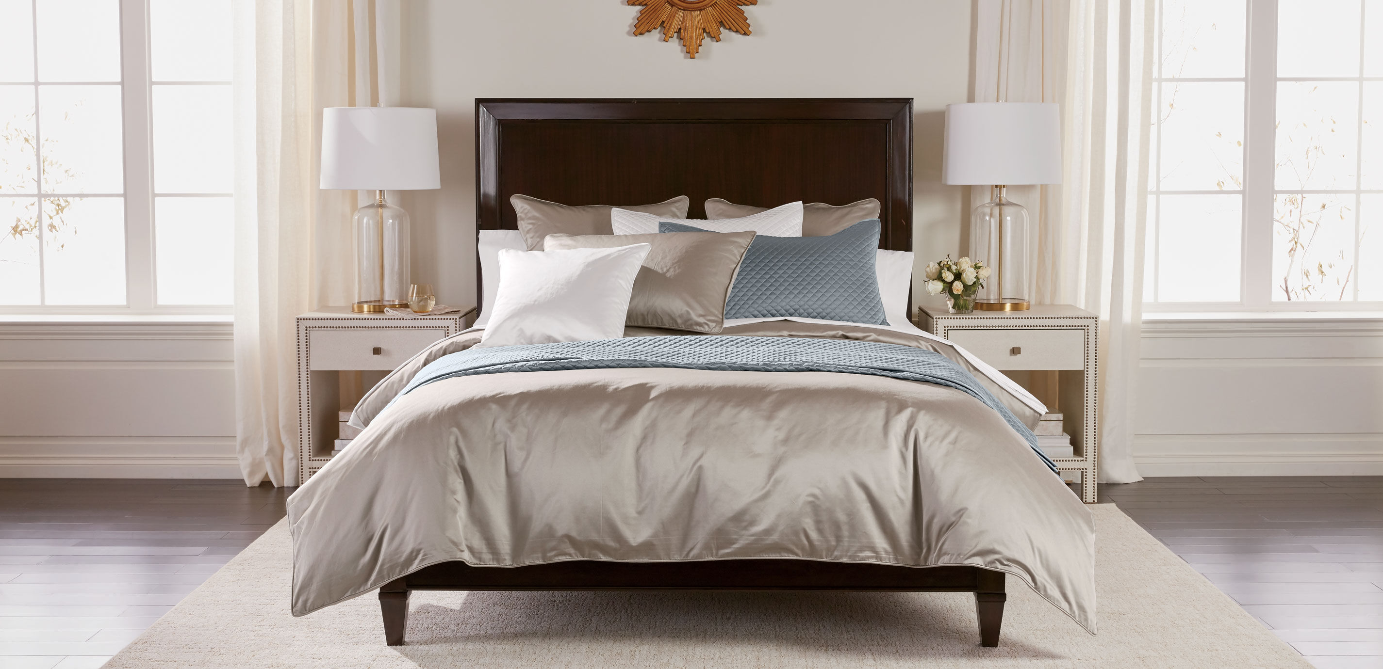 Salena Solid Duvet Cover, Taupe_1
