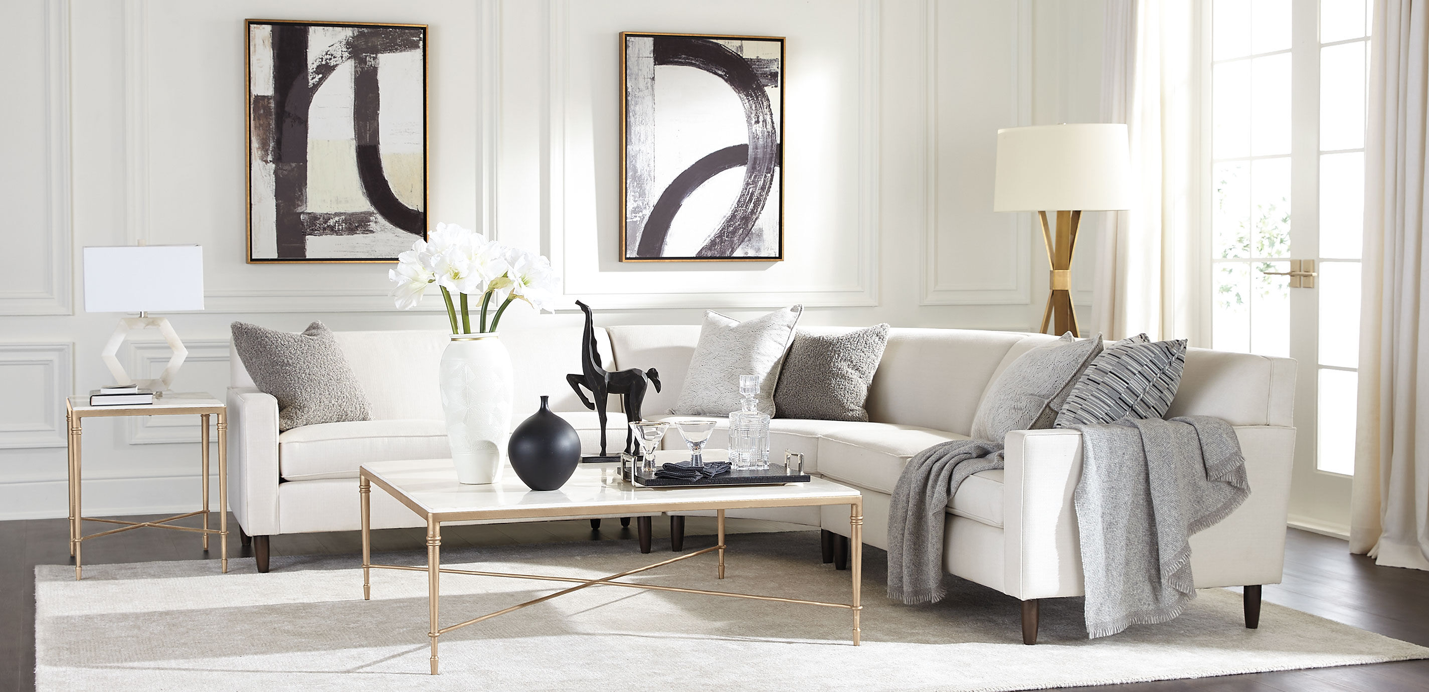 Valeria Stone-Top Square Coffee Table_10