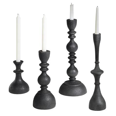 Waylan Cast Iron Taper Candlestick image 430520MST