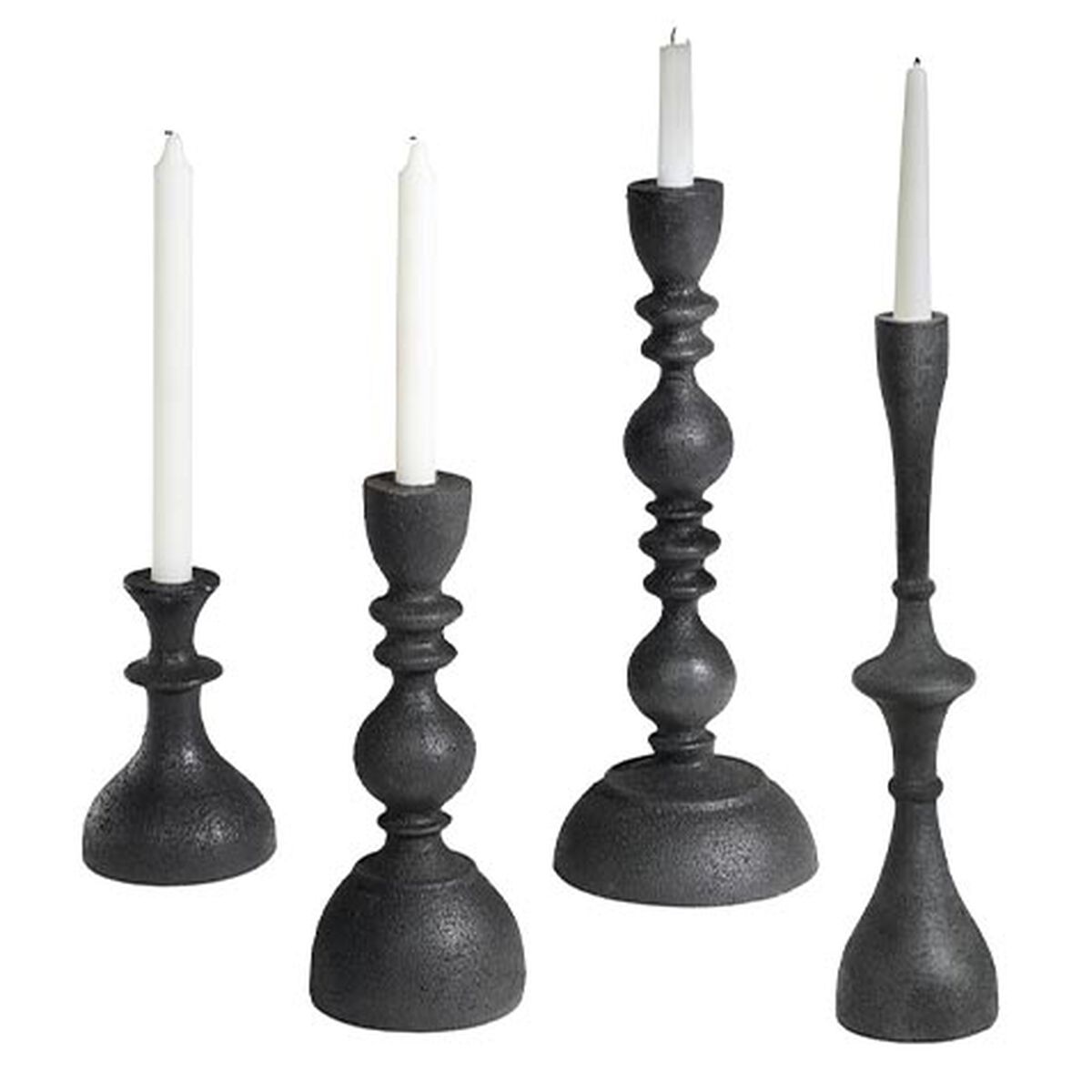 Waylan Cast Iron Taper Candlestick