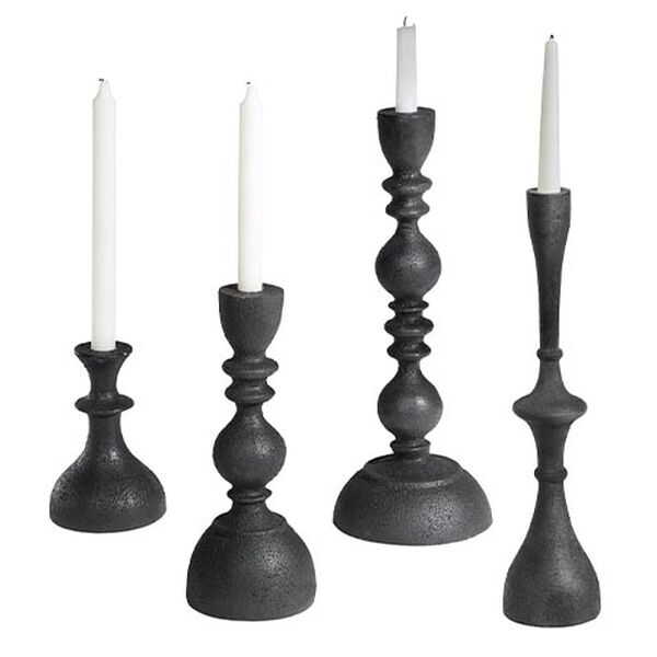 Waylan Cast Iron Taper Candlestick