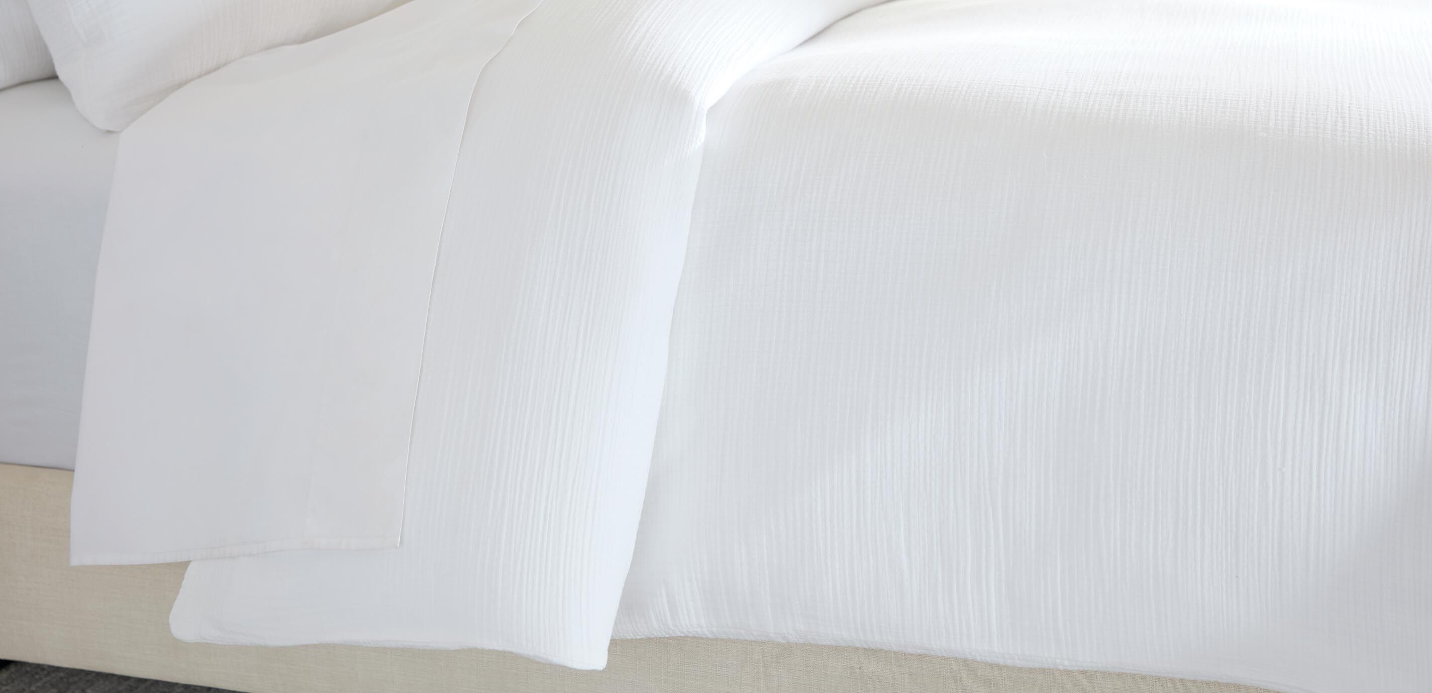 Cotton Gauze Duvet Cover Set_3