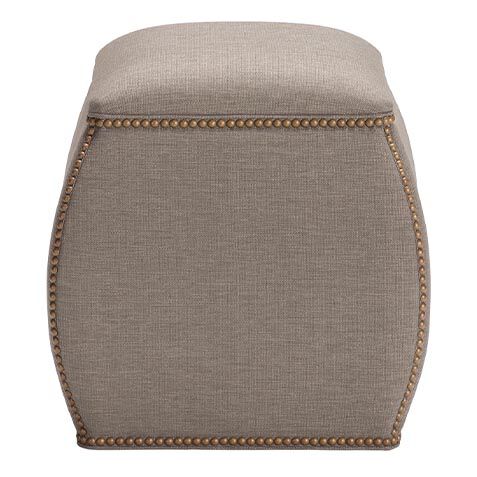 Cora Curved-Side Accent Ottoman image