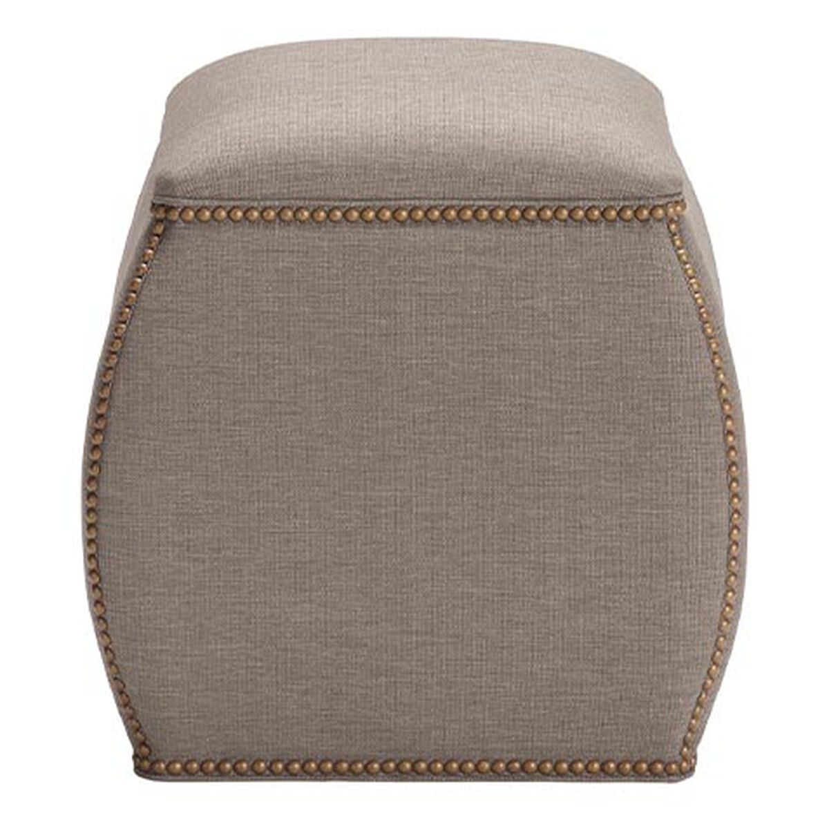 Cora Curved-Side Accent Ottoman