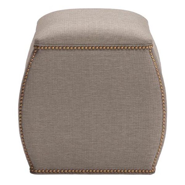 Cora Curved-Side Accent Ottoman