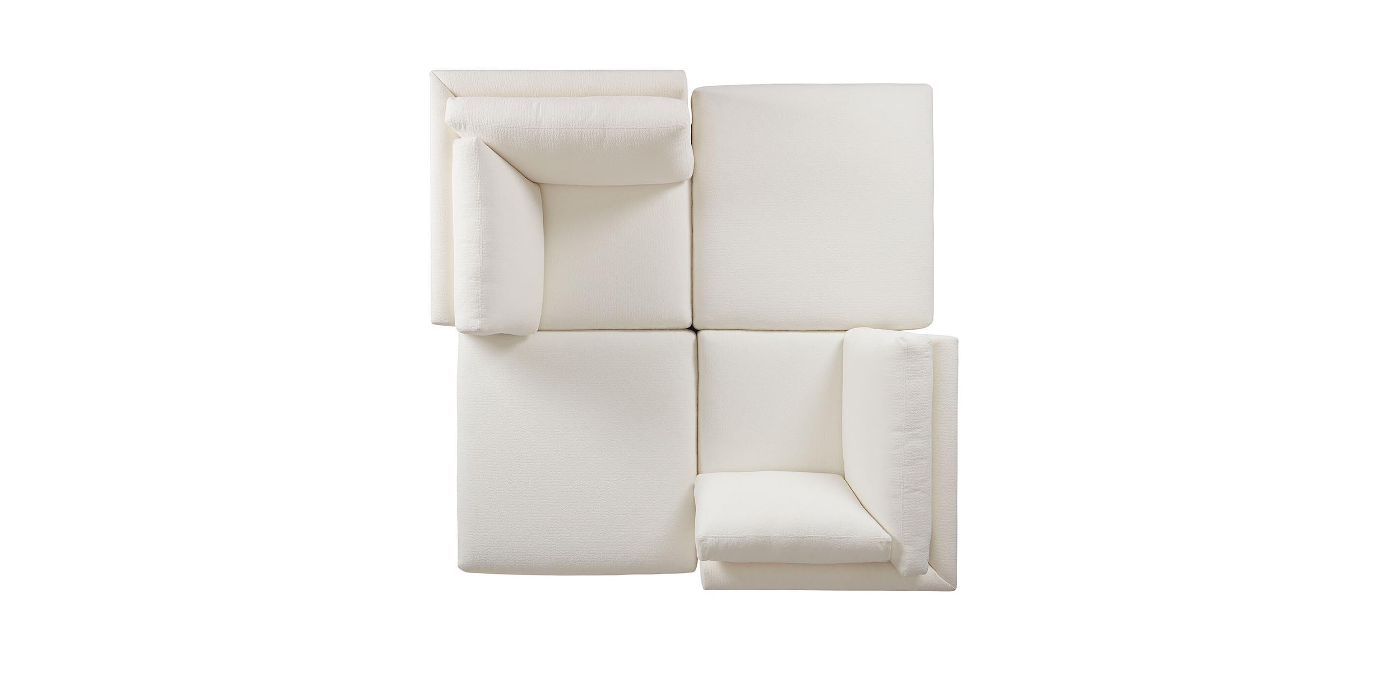 Daydreamer Modular Four-Piece Chaise Sectional_3