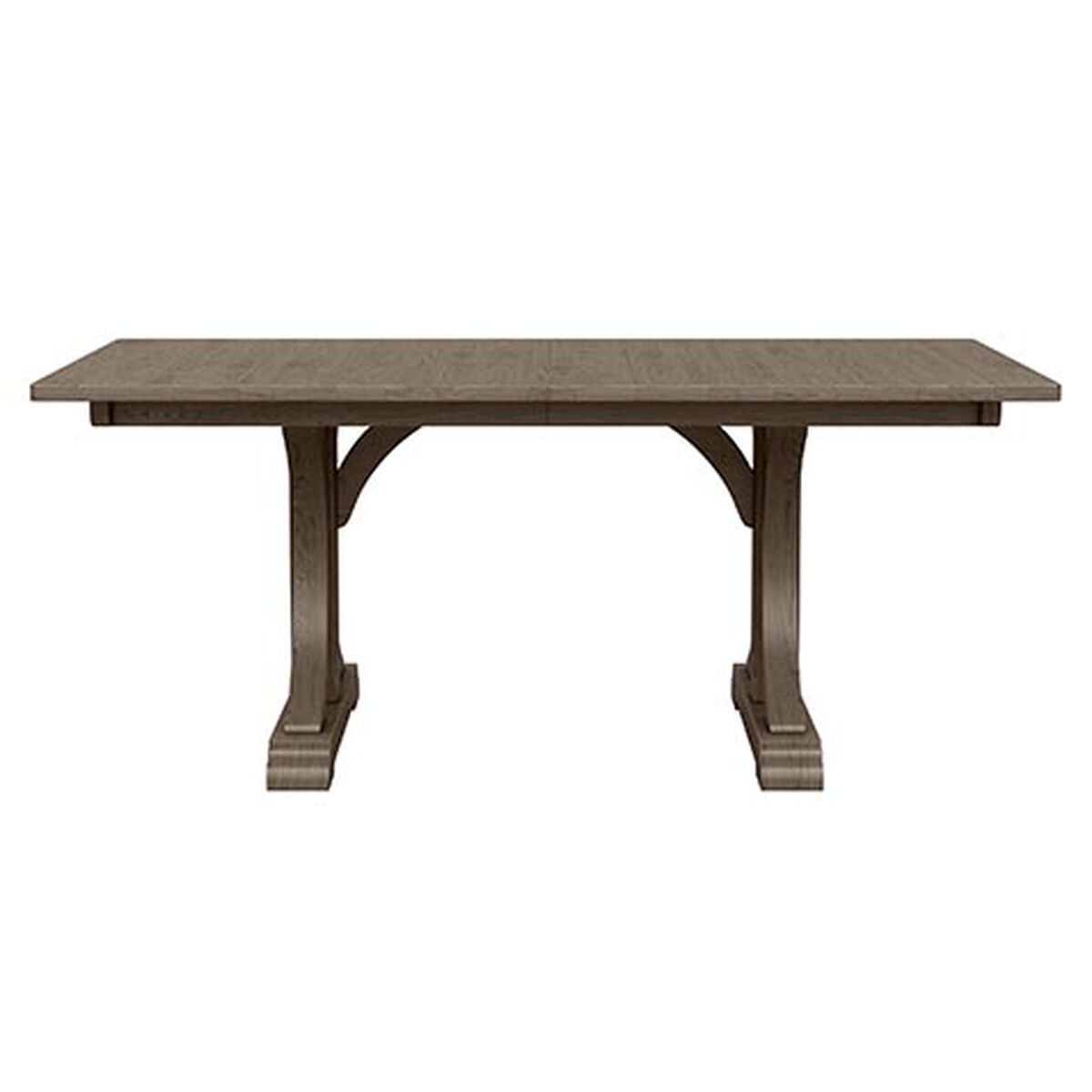 Corin Rough-Sawn Trestle Extension Dining Table