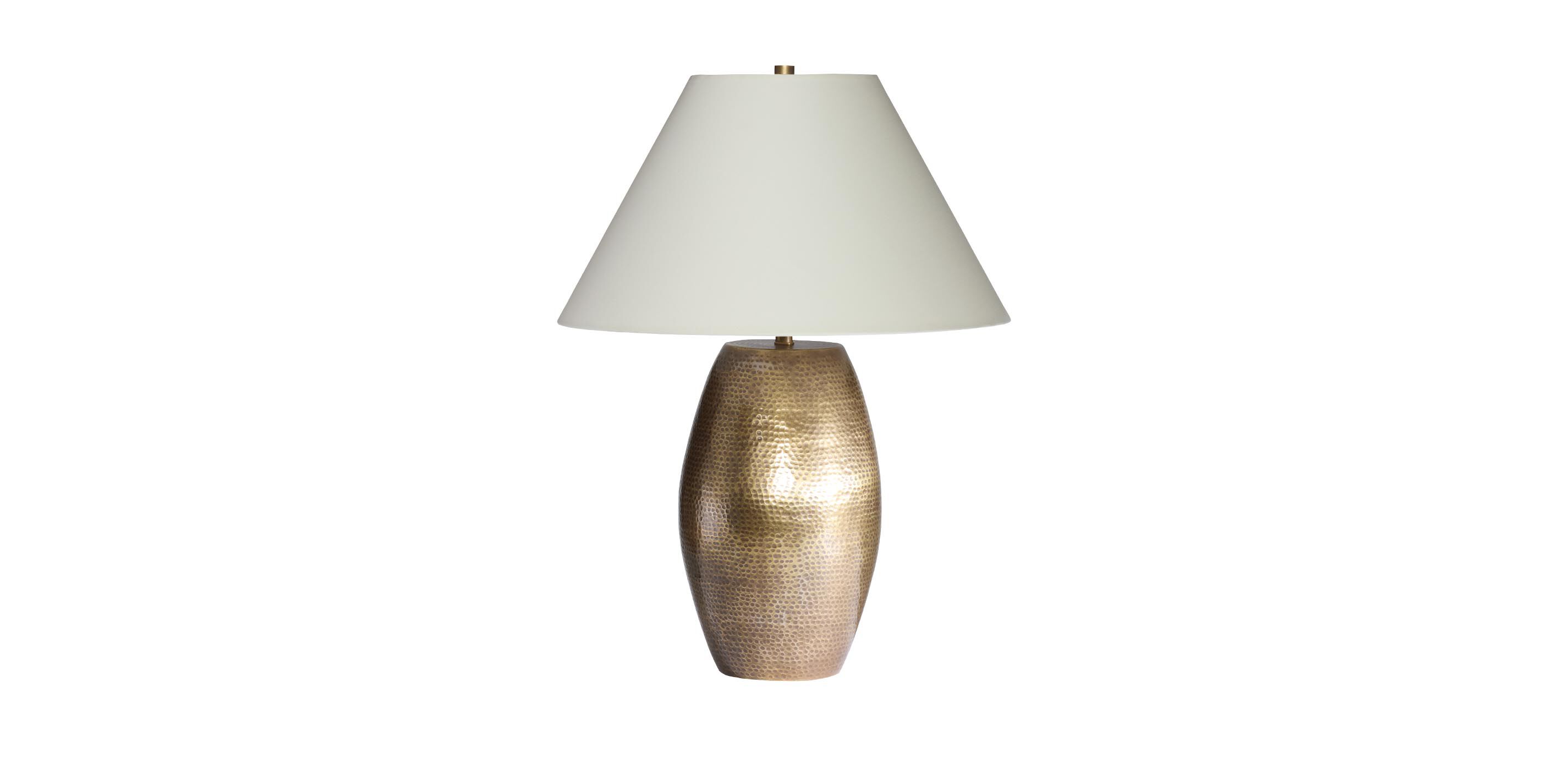 Avery Hammered Metal Table Lamp