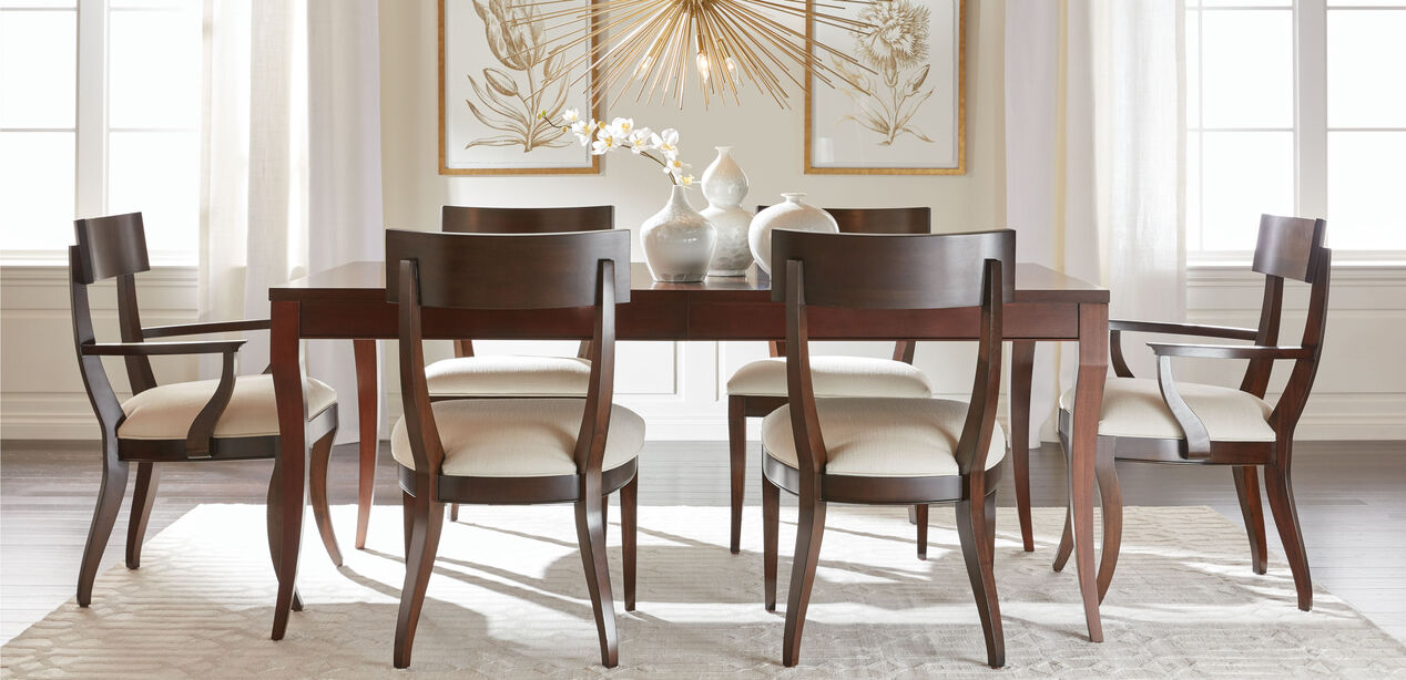 barrymore dining table  dining tables  ethan allen