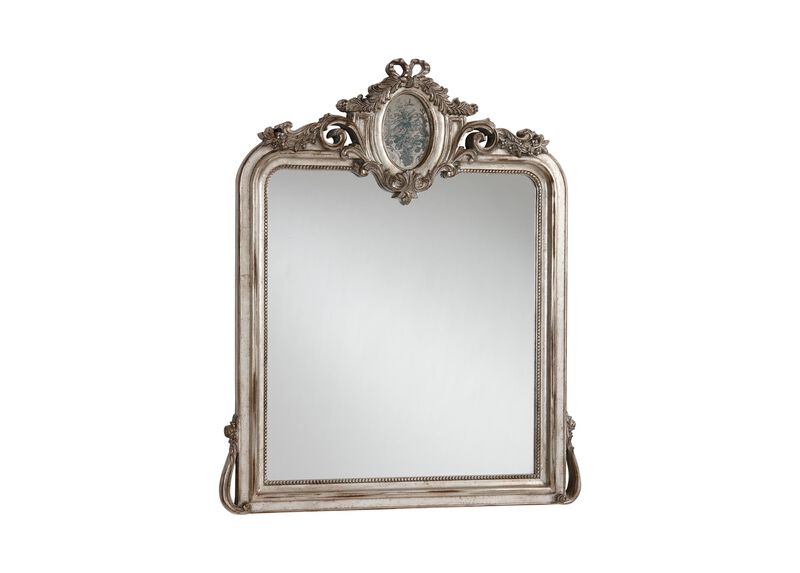 Aged Silver Provincial Mirror Mirrors Ethan Allen