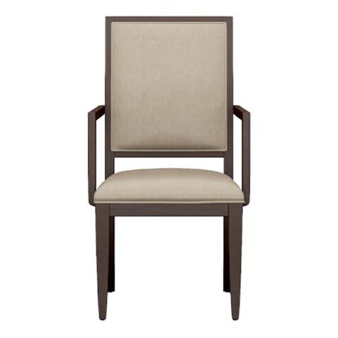 Grayson Leather Dining Armchair image