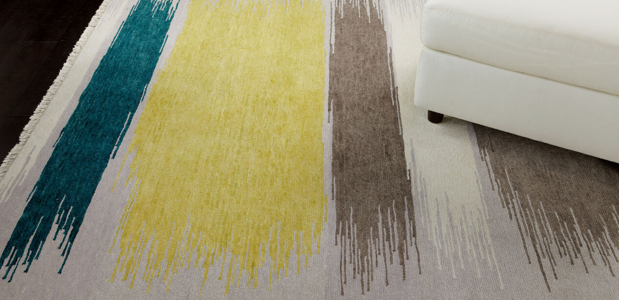 Brushstrokes Rug Geometric & Striped Rugs Ethan Allen