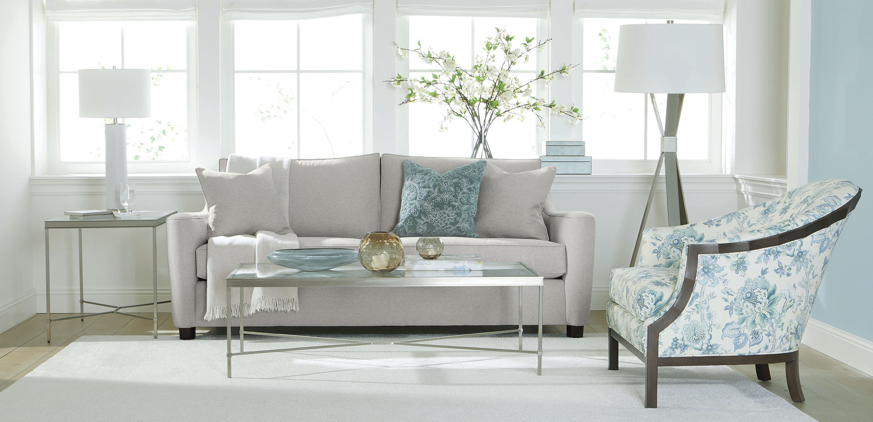 Blue-Gray Cut Glass Bowl_6