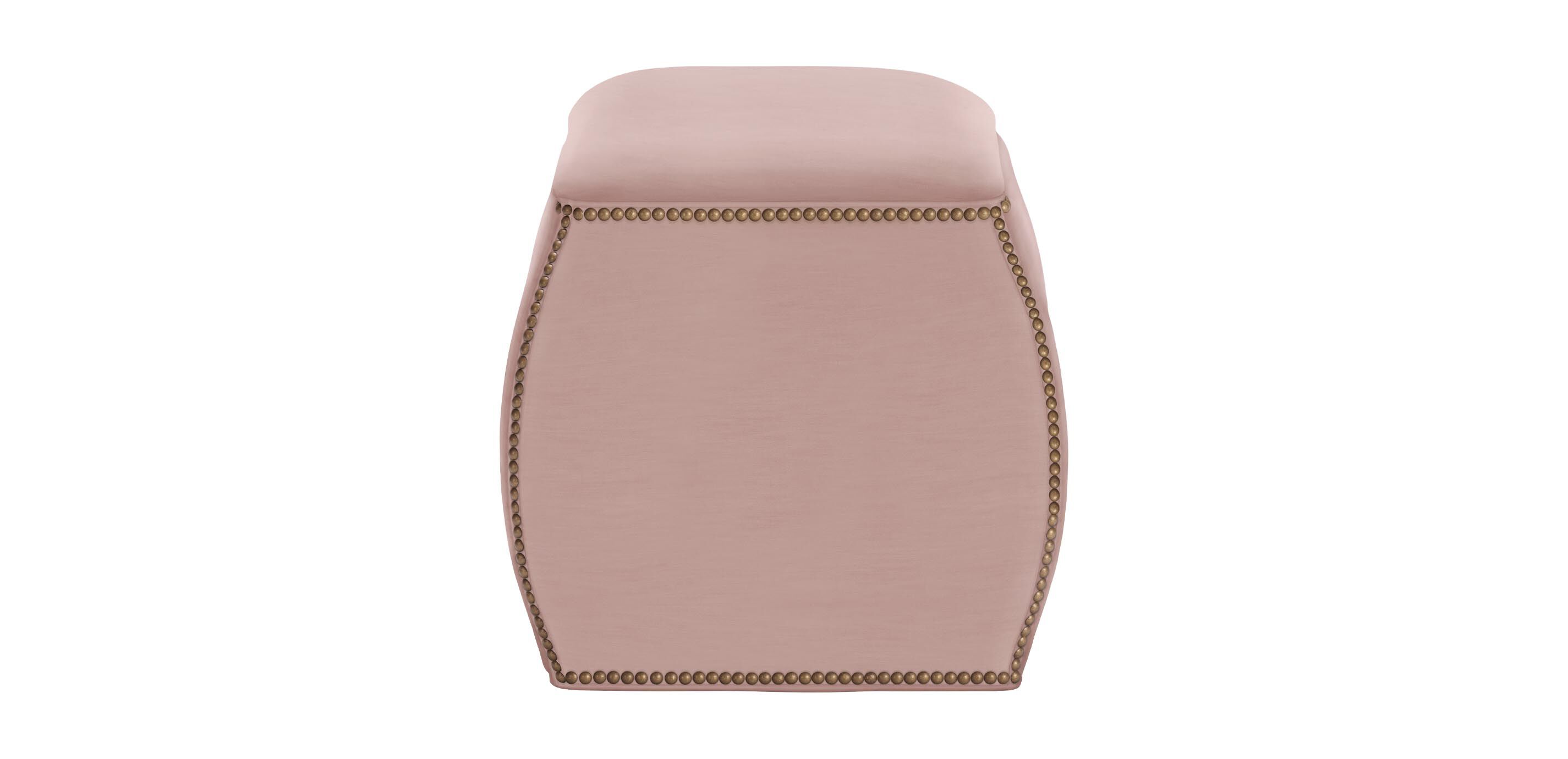 Cora Curved-Side Accent Ottoman