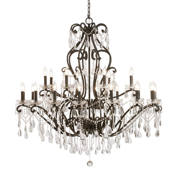 Whitney Slate Grand Chandelier