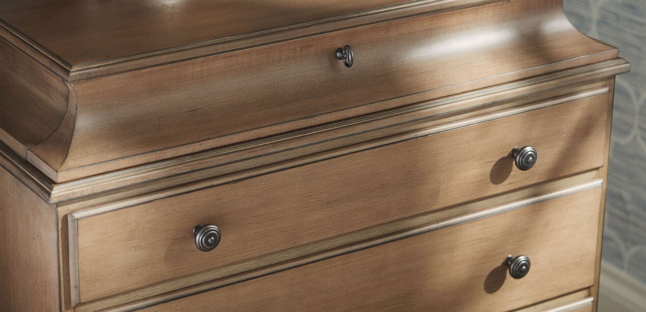 Leora Night Table for Bedside Storage | Ethan Allen