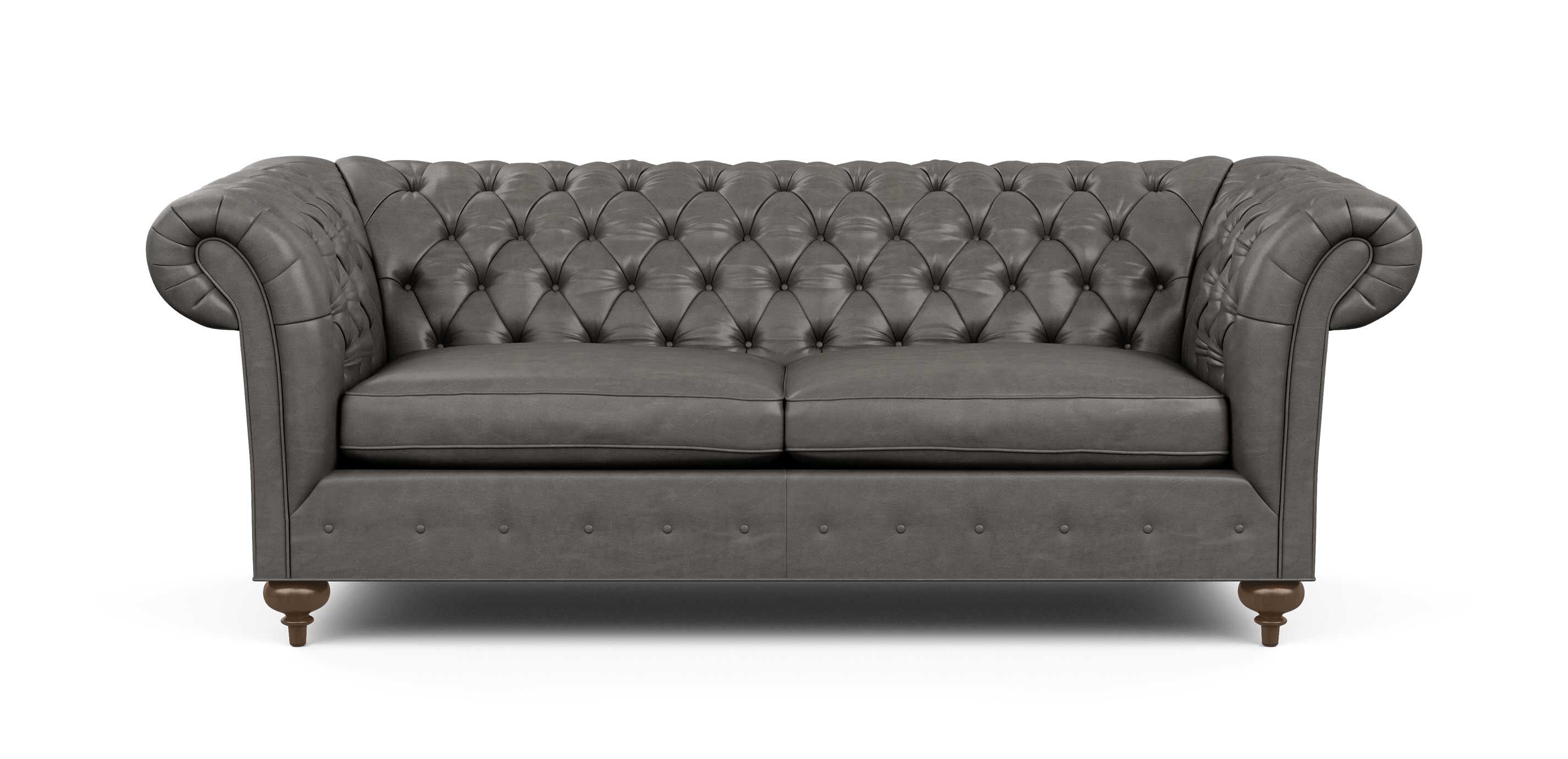 Ethan allen chesterfield sofa discount