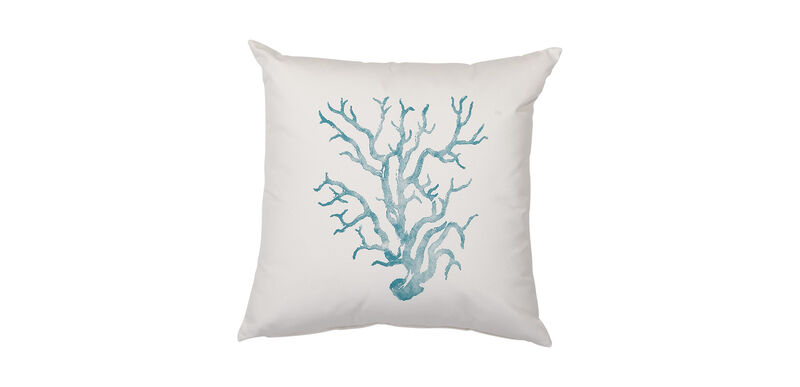 Aqua Outdoor Pillow Aqua Nautical Pillow Ethan Allen