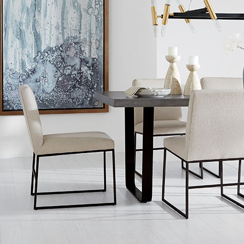 Jewel Metal Base Dining Chair Product Tile Hover Image 132514