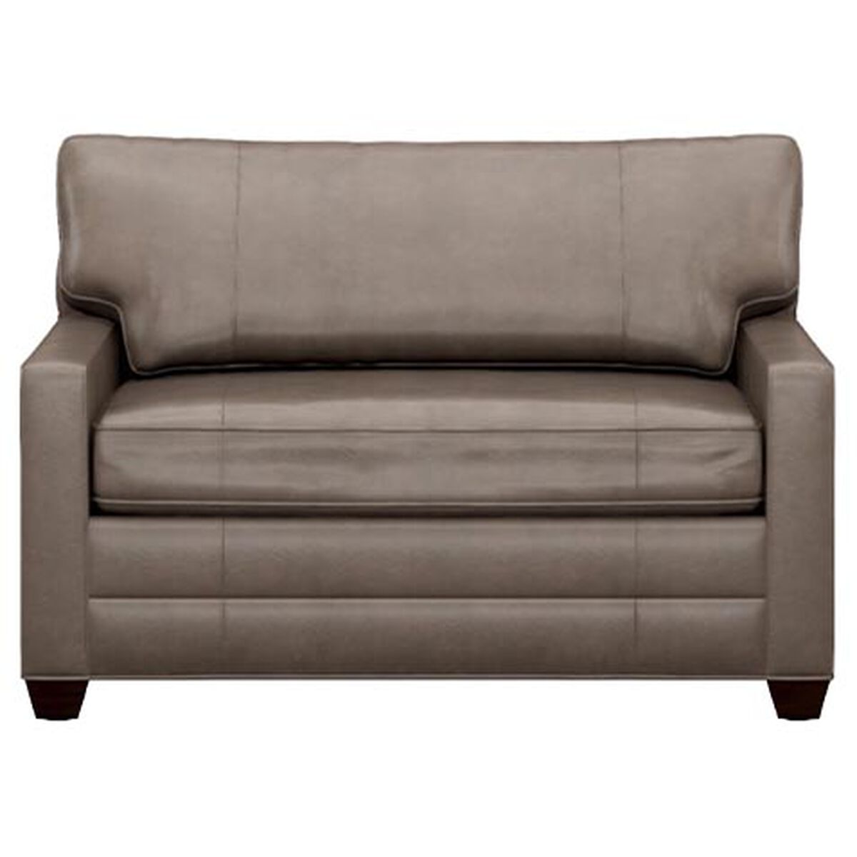 Bennett Track-Arm Leather Chair-and-a-Half