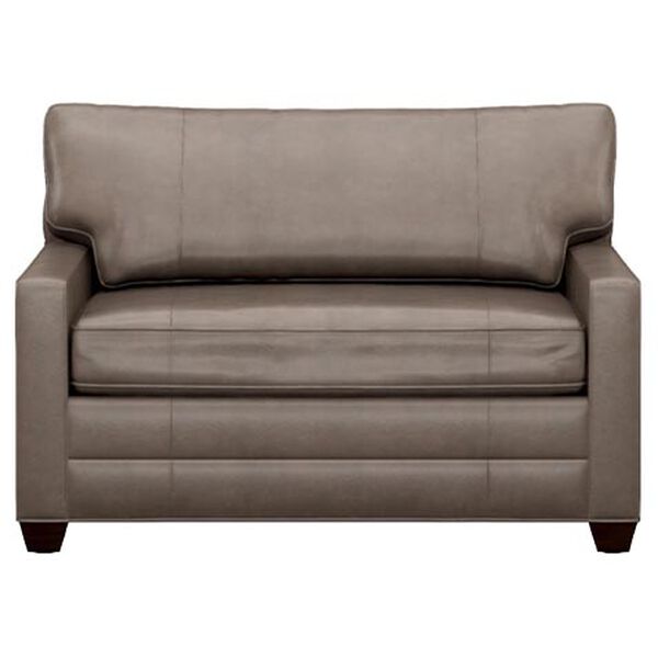 Bennett Track-Arm Leather Chair-and-a-Half