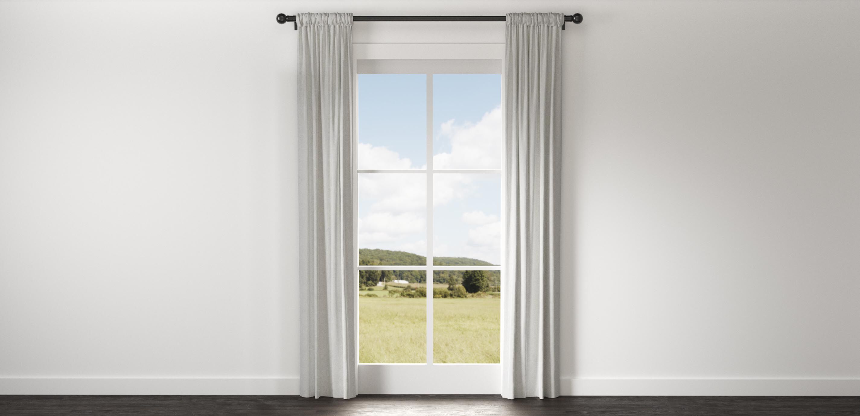 Sayre Washed Linen Drapery Panel