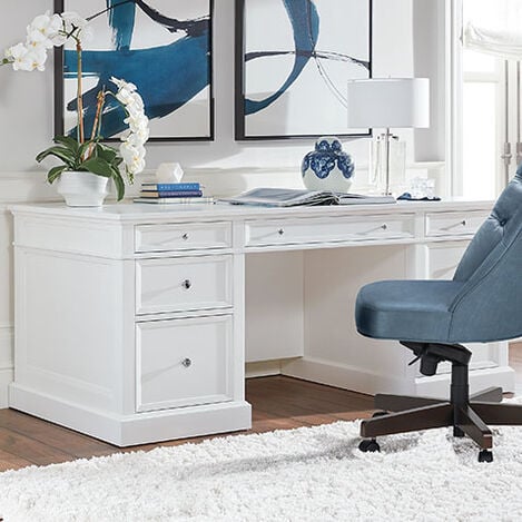 Continental Double Pedestal Desk Product Tile Hover Image 159060