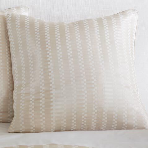 Checkerboard Jacquard Euro Sham image