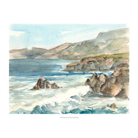 Coastal Watercolor II image