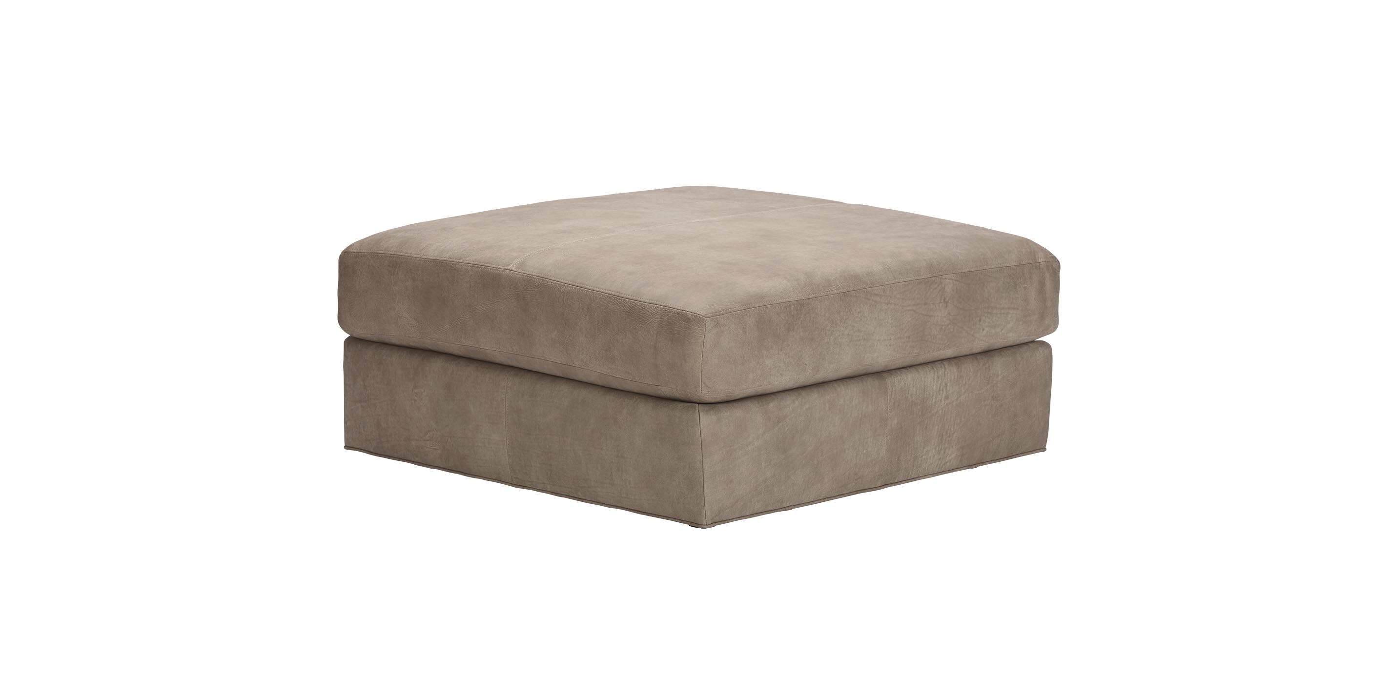 Daydreamer Leather Modular Ottoman_2