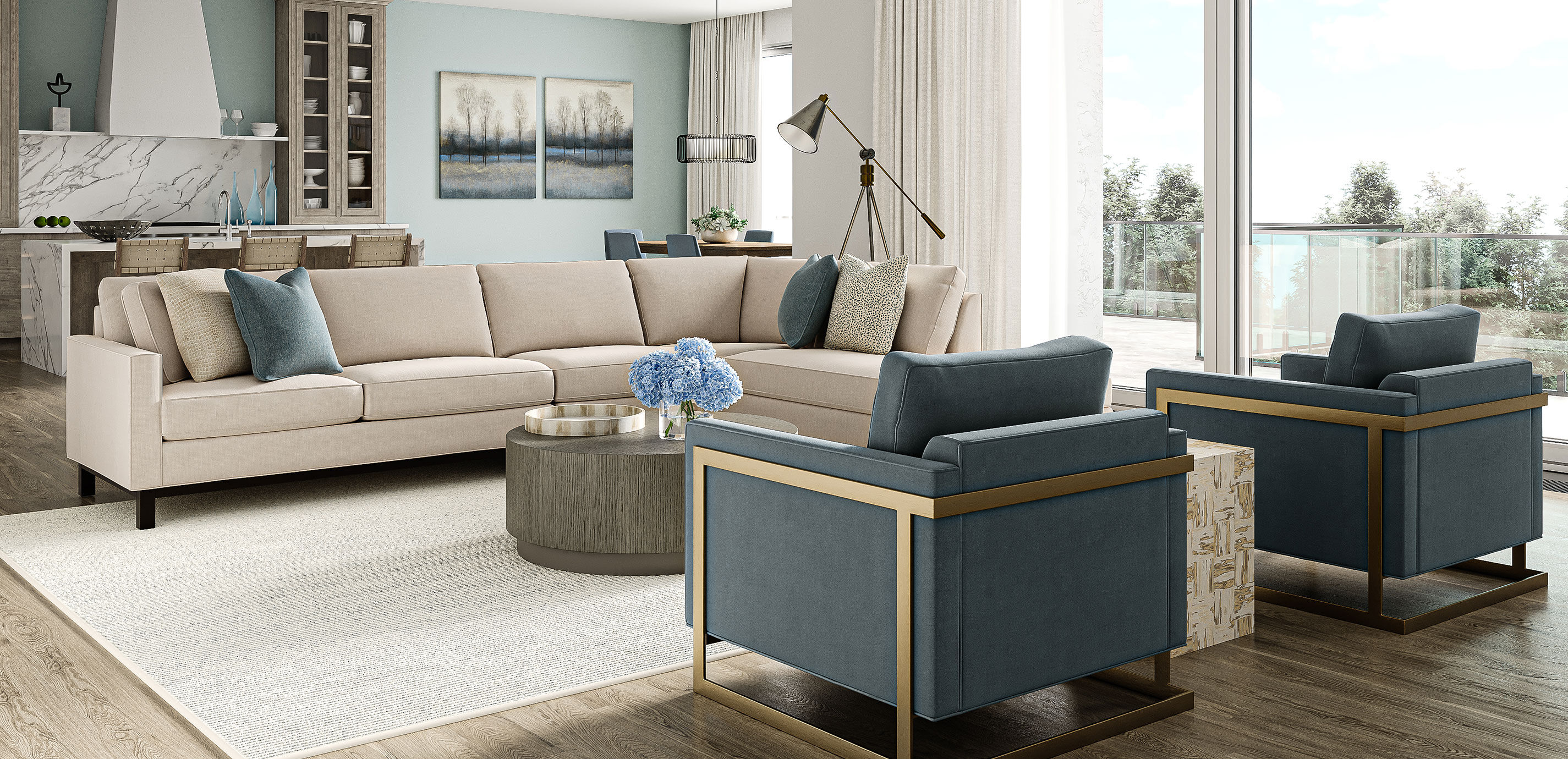 Laramie Denim Fabric By the Yard_2