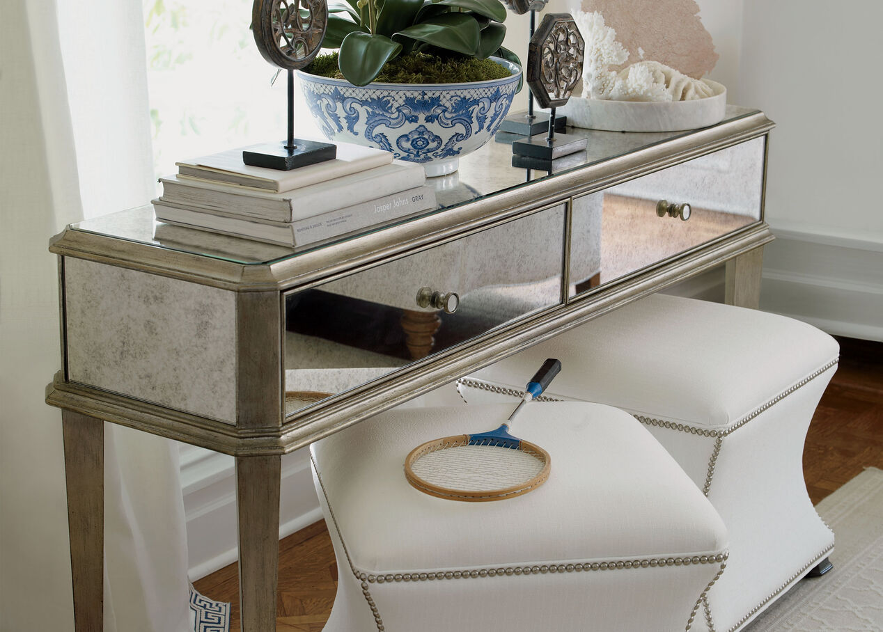 Vivica Sofa Table Console Tables Ethan Allen