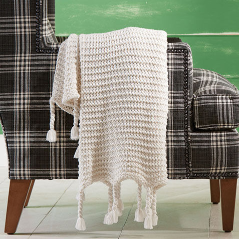 Tassel Throw Product Tile Hover Image 031793MST