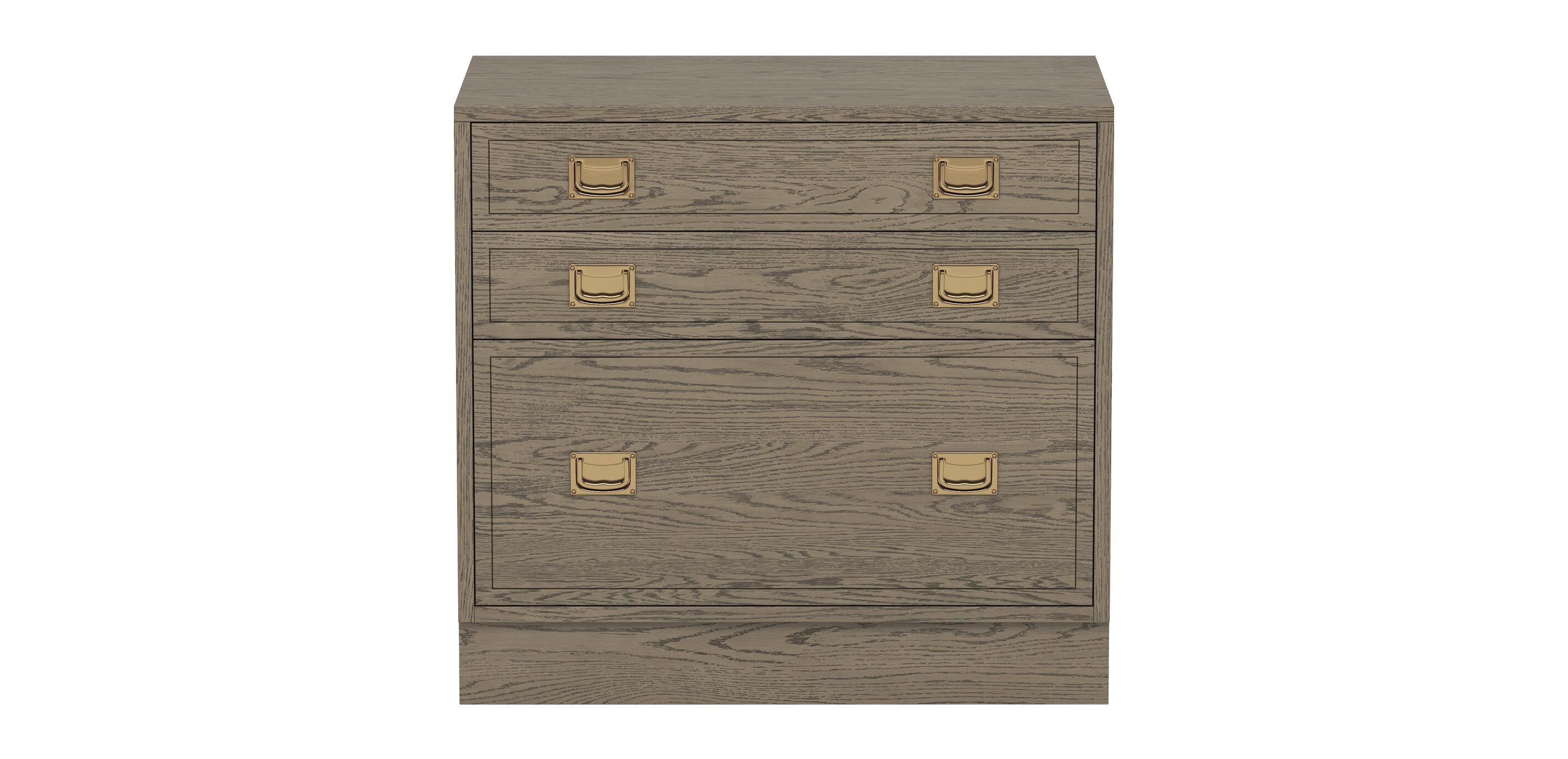 Callum 30" Three-Drawer File Cabinet