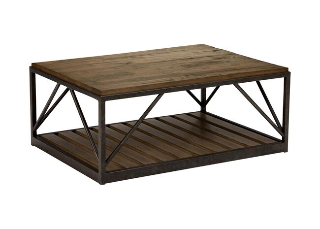 Beam Metal Base Coffee Table Coffee Tables Ethan Allen
