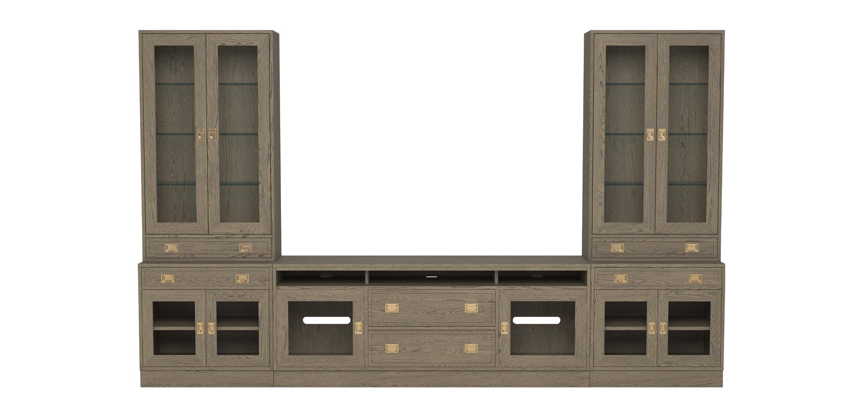 Callum Grand Media Center, Glass Doors