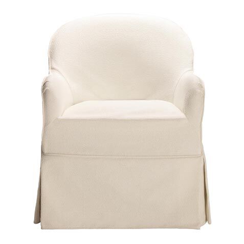Dani Slipcovered Swivel Chair image
