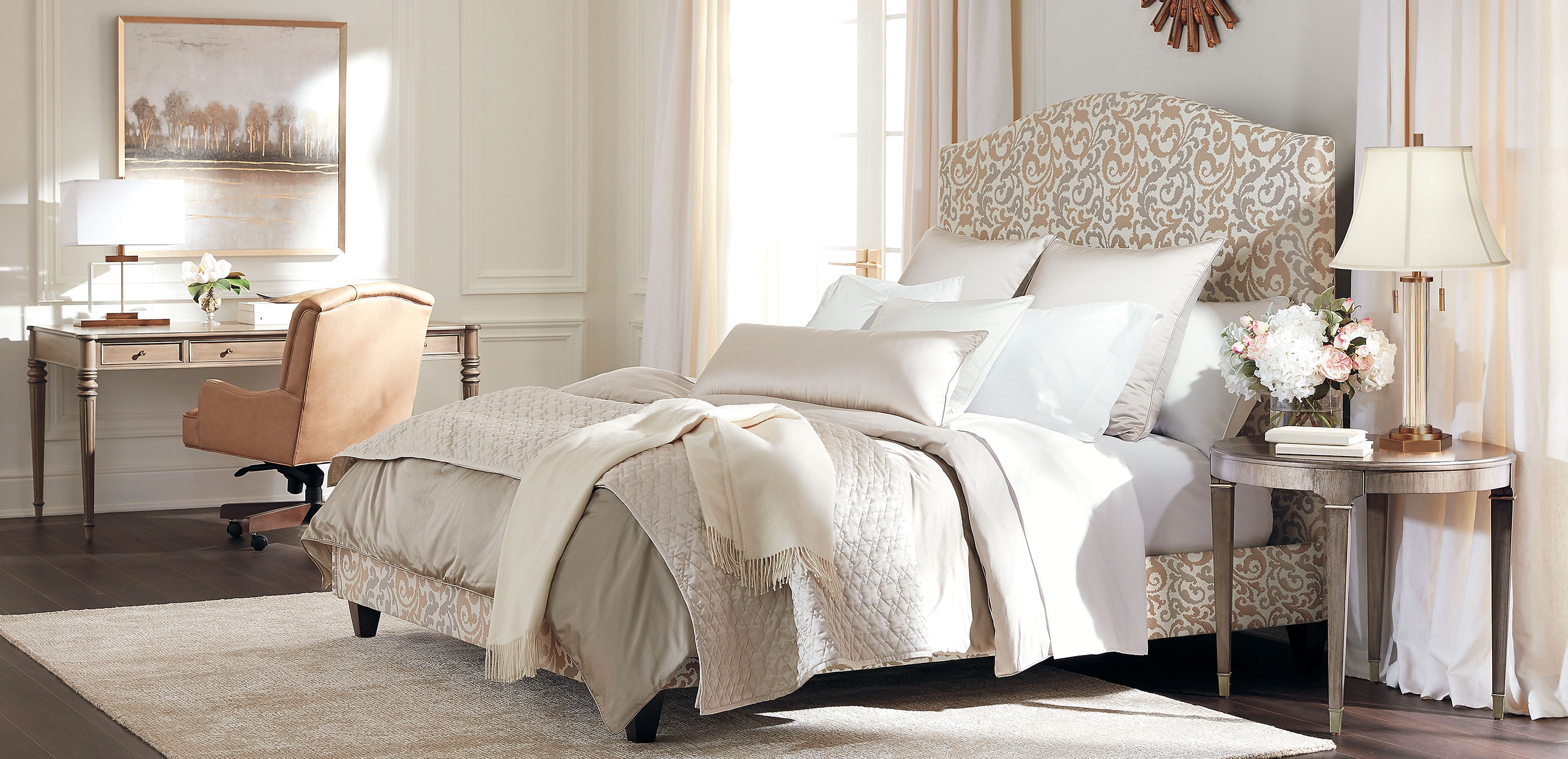 Custom Turret-Corner Home Office Desk_7