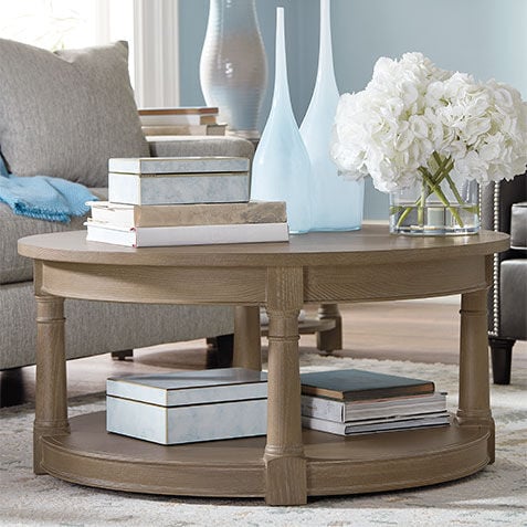 Ethan allen windward coffee table sale