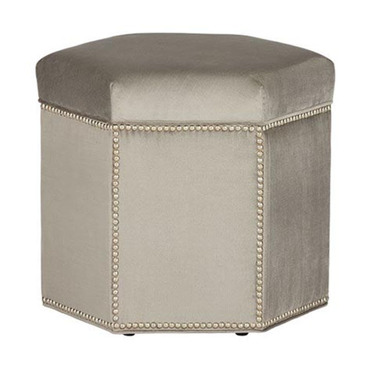 Viviette Hexagon Ottoman