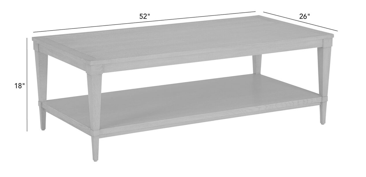 Glenavon Rectangle Coffee Table | Rectangle Wood Coffee Table | Ethan Allen